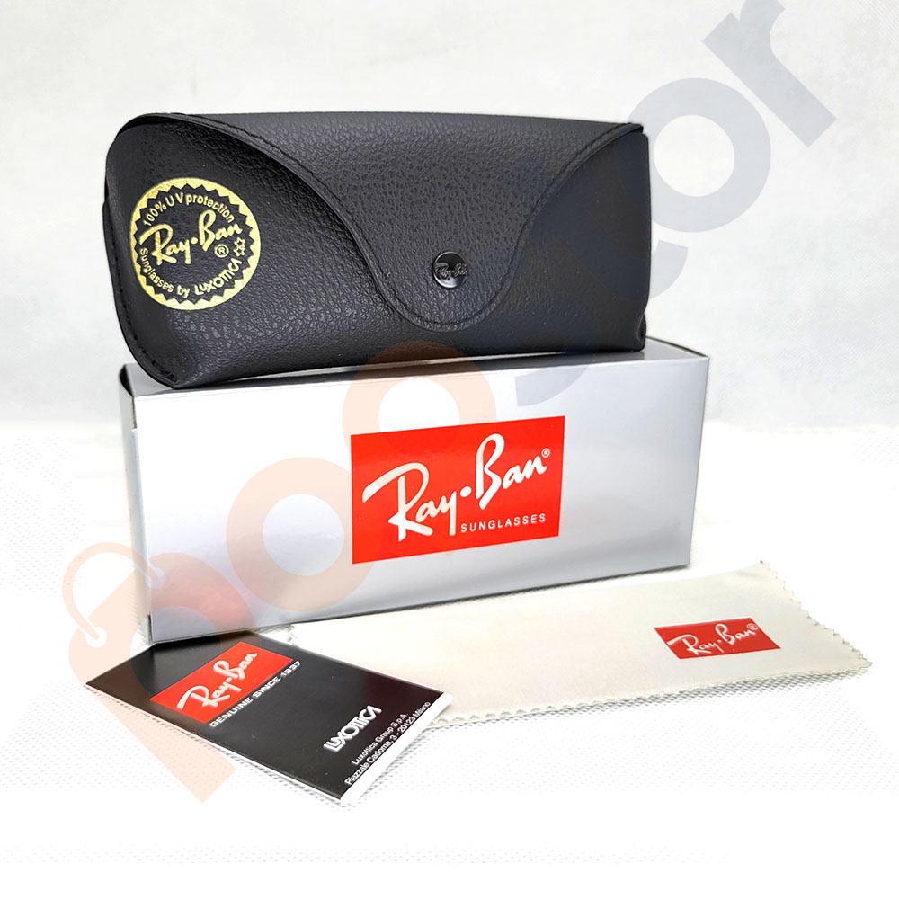 Ray-Ban BENNETT #10 B&L USA製 クリア ケース保証書 Ray ban Leather Pouch Universal Sunglasses Case with Cleaning