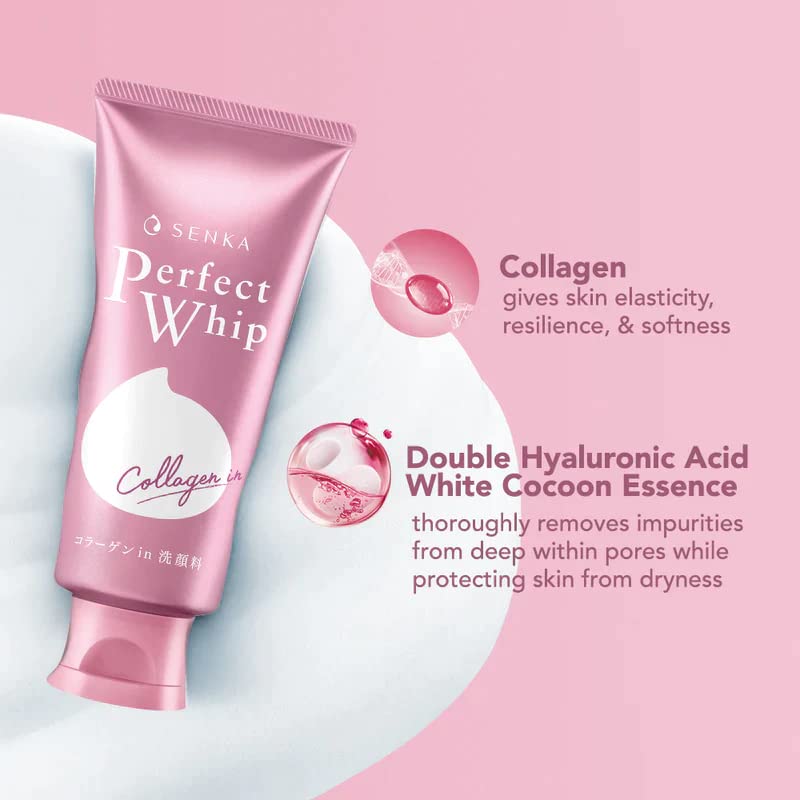 Shiseido SENKA Perfect Whip Collagen In Facial Cleaning Foam
