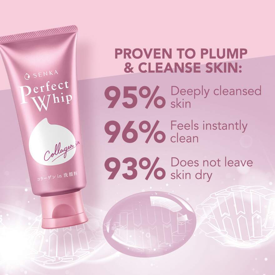 Shiseido SENKA Perfect Whip Collagen In Facial Cleaning Foam
