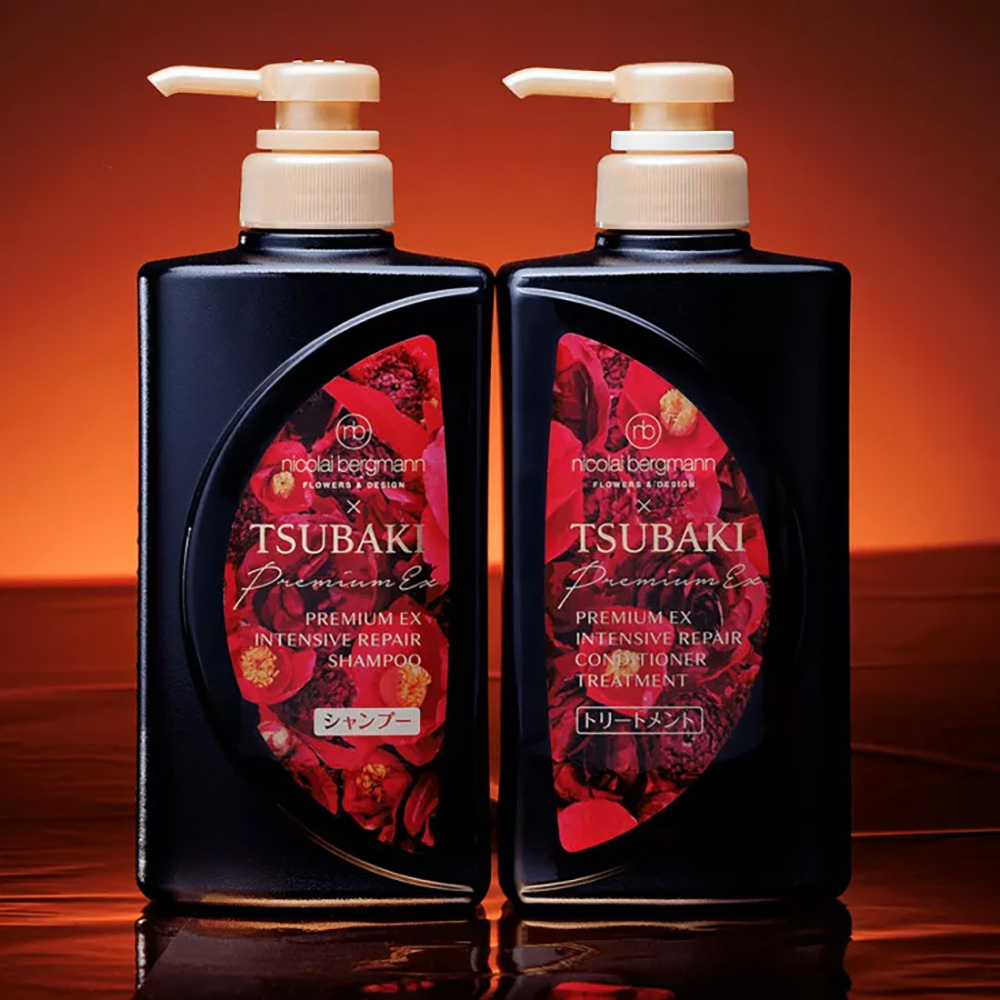 TSUBAKI x Nicolai Bergmann Premium EX Intensive Repair Shampoo
