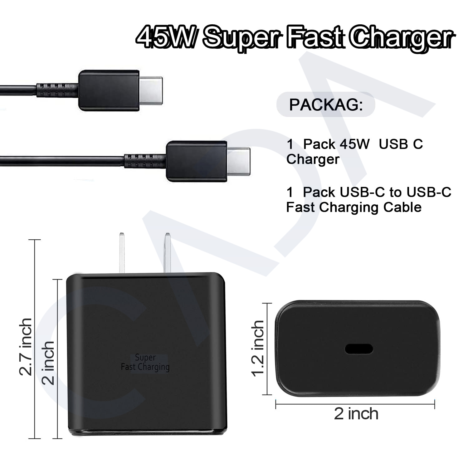 Cable charge rapide USB-C USB-C 1m pour Samsung Galaxy S23 PLUS/S23 ULTRA/S22  PLUS/S22 ULTRA/TAB S9/TAB S9 PLUS/TAB S9 ULTRA/TAB S8/TAB S8 ULTRA/TAB S8  PLUS/TAB S7/TAB S7 FE/TAB S7 PLUS Phonillico® - Câble